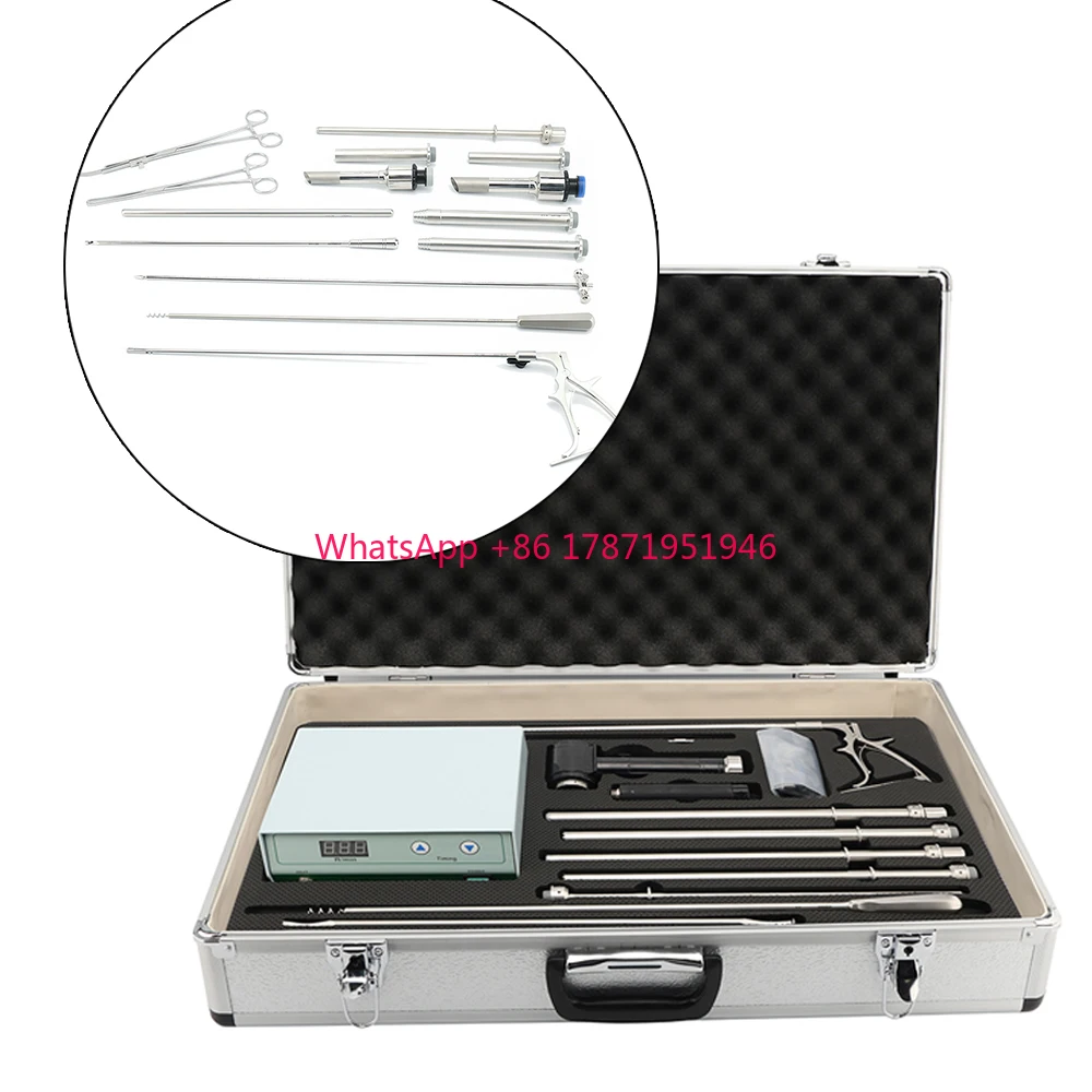 

Laparoscopic Morcellator Hysterectomia Apparatus Uterus Equipment Electric Uterus Cutter For Gynaecology Surgical Instruments