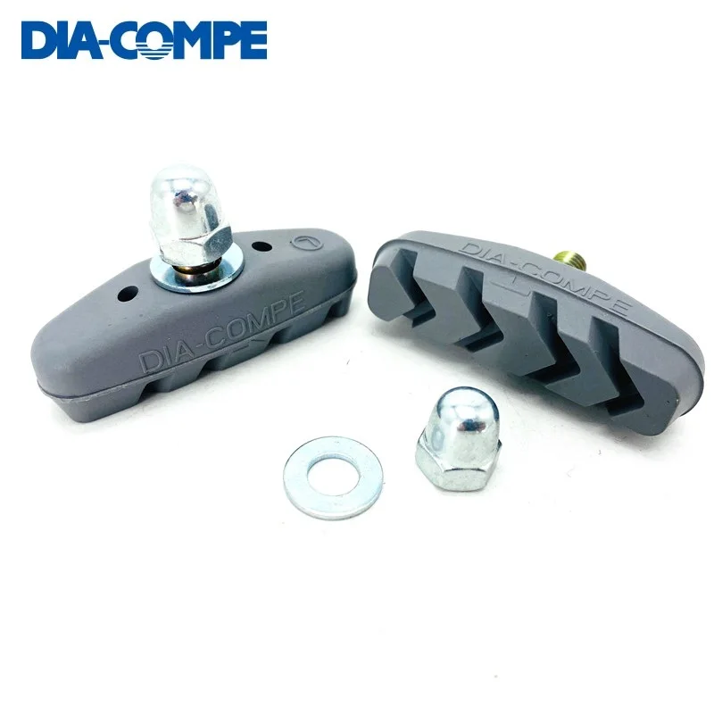 

DIA-COMPE Brake Pads City Bicycle Road Bike Folding Bike C Caliper Brake Pads 0° Tapered Angle For Side-pull Brakes