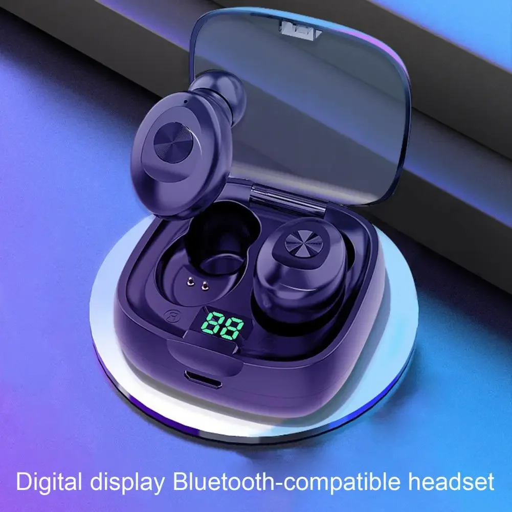 XG8 Wireless Earphones In-ear LED Digital Display Wireless Headset Waterproof Bluetooth 5.0 Stereo Sport Earbuds Headphone New