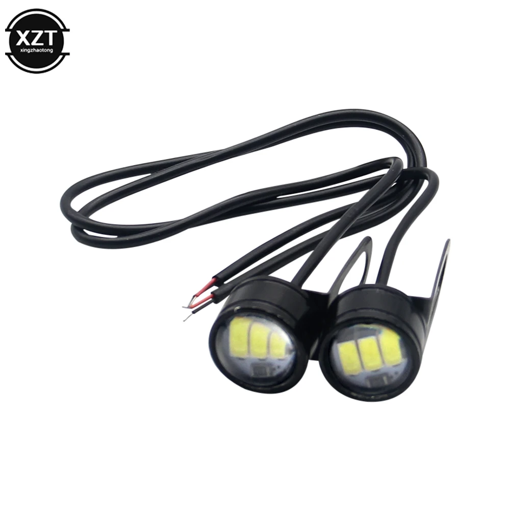 2Pcs Super Bright Driving Light Eagle Eye LED Reverse Backup Driving Light Motorcycle Fog Lamp Headlight Daytime Running Light