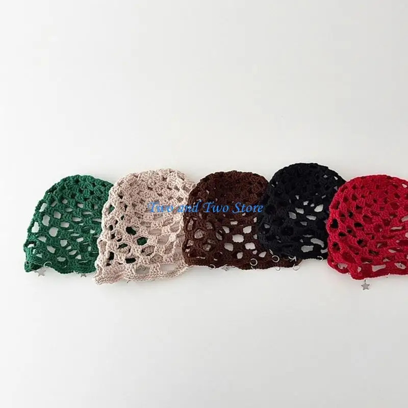 HX6F Artistic Crocheted Pullover With Fringe Detail Summer Sun