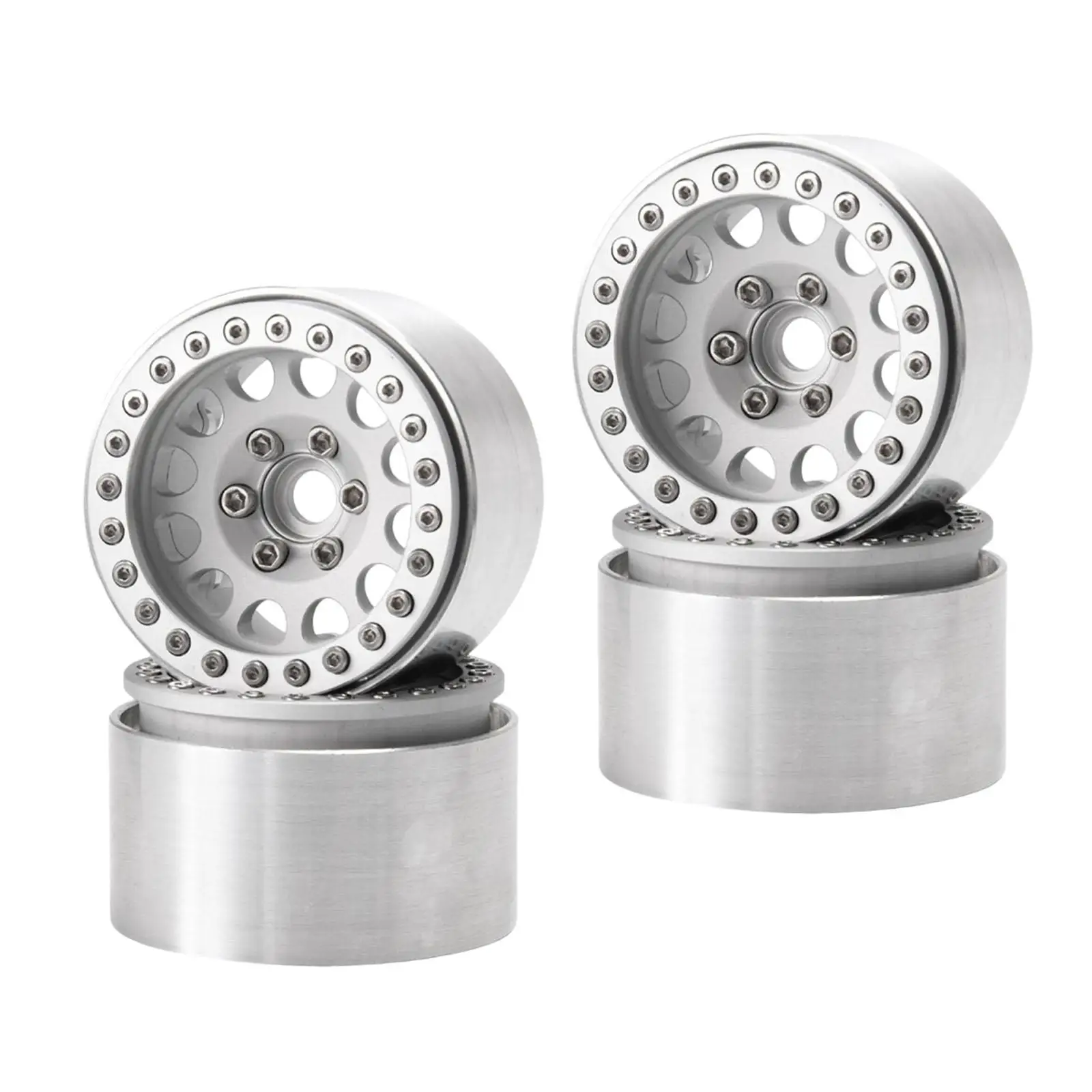 Pneu de voiture RC haute résistance, jante en métal, pièces de rechange pour modèles de voitures télécommandées 1/10