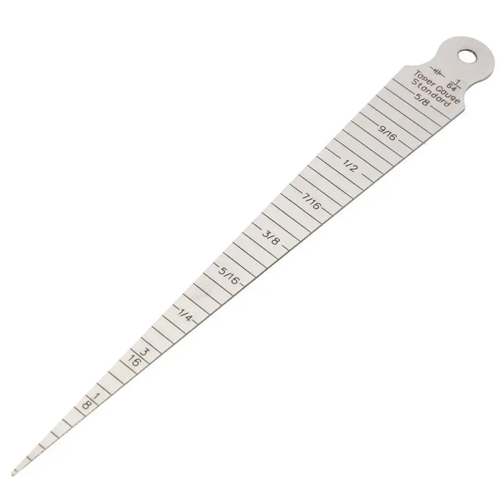 Stainless Steel Taper Welding Gauge Meter for Small Hole Diameter and Slot Measurement in Workshop