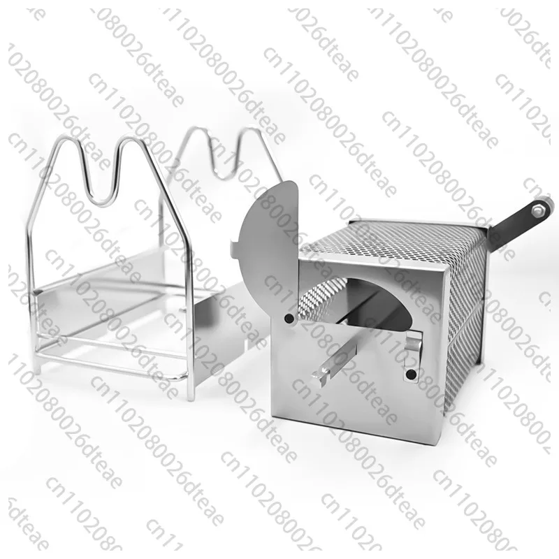 Cocoa Processing Home Electric Drum Type Roaster Stainless Steel Coffee Bean Nuts Baking Machine