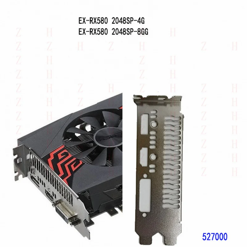 Z for 1pcs EX-RX580 2048SP-4G EX-RX580 2048SP-8G FOR ASUS IO I/O SHIELD Back Plate