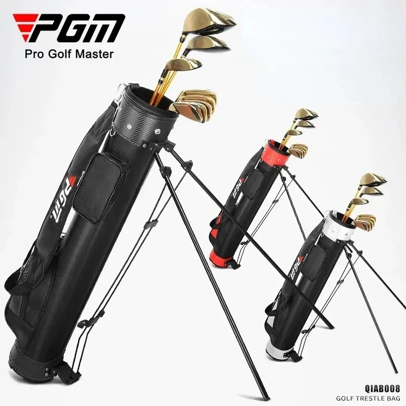 PGM Waterproof Golf Rack Bags Lightweight Portable Golf Bag Big Capacity Durable Carry Pack Can Hold 9 Clubs Shoulder QIAB008