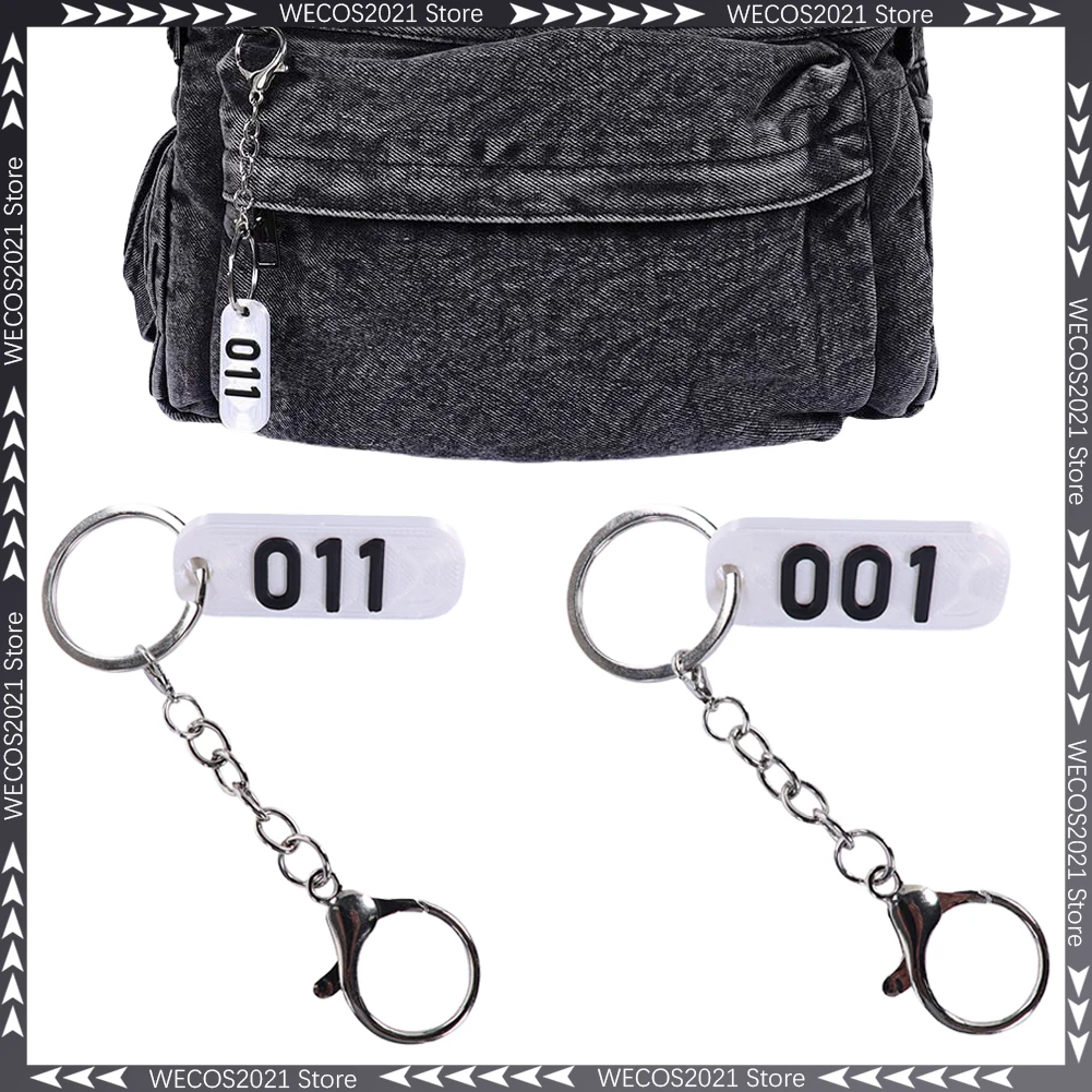 

Disguise S5 Vecna Pendant Keychain Eleven Cosplay Key Ring 2025 TV ST 5 Costume Accessories Halloween Role Play Prop Gifts