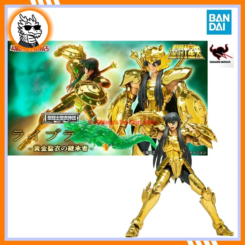 

Новая коллекционная фигурка Bandai 100% оригинал BANDAI Saint Soul Limited Saint Cloth Myth EX Libra Purple Dragon Successor, подарок-игрушка