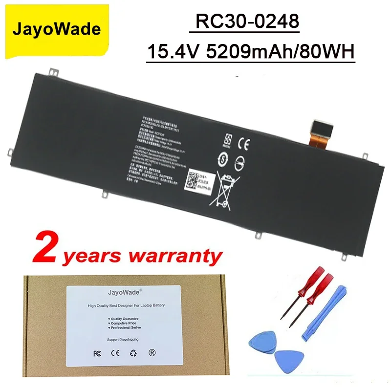 

Аккумулятор для ноутбука RC30-0248 для Razer Blade Stealth 15 2018 2019 RTX 2070 Max-Q RZ09-02386 RZ09-02385W71-R3W1 RZ09-0288 RC30-0248