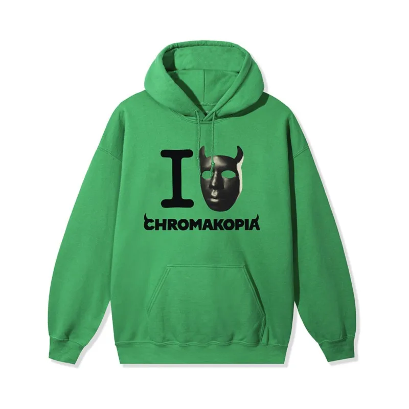 Chromakopia Mask Hoodies Merch Men/Women Winter Long Sleeve Sweatshirt Pullover Hooded Streetwear