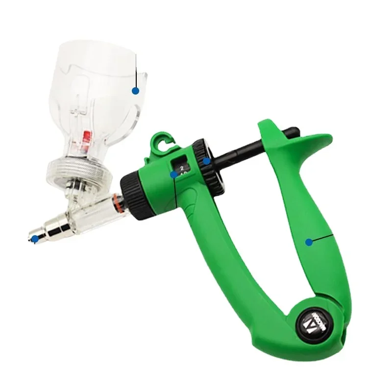 

Импортный вакцинный шприц с непрерывным шприцем для животных, свиньей, крупным рогатом, остями, инъекционным артефактом, бутылкой для свиней B