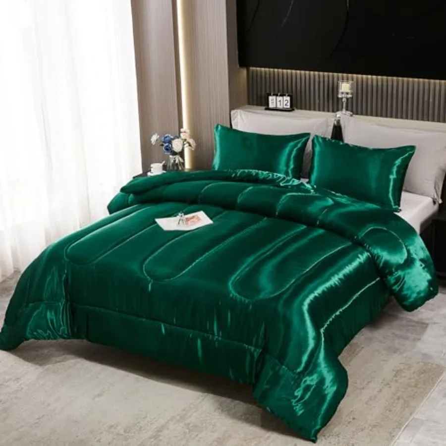 

Satin Comforter Set Size Silk Like Silky Down Comforter Luxury Hotel Silky Bed Home Deocr Bedding Set