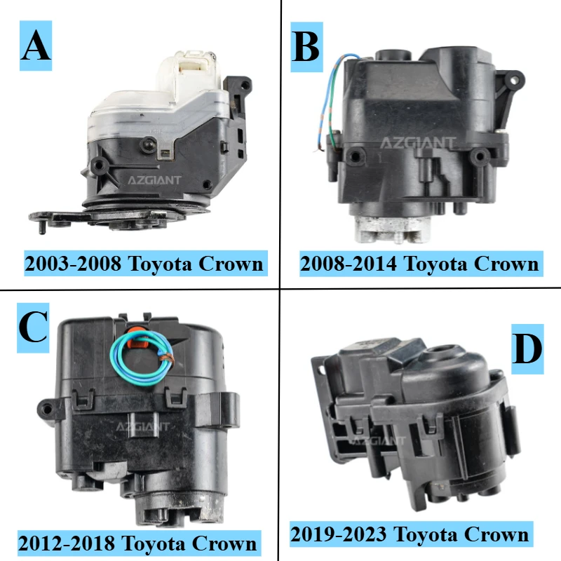 Compatible with Toyota Crown 2003-2023 Car Accessories Auto Power Folding Rearview Side Mirror Control Motor Actuator&gear Set