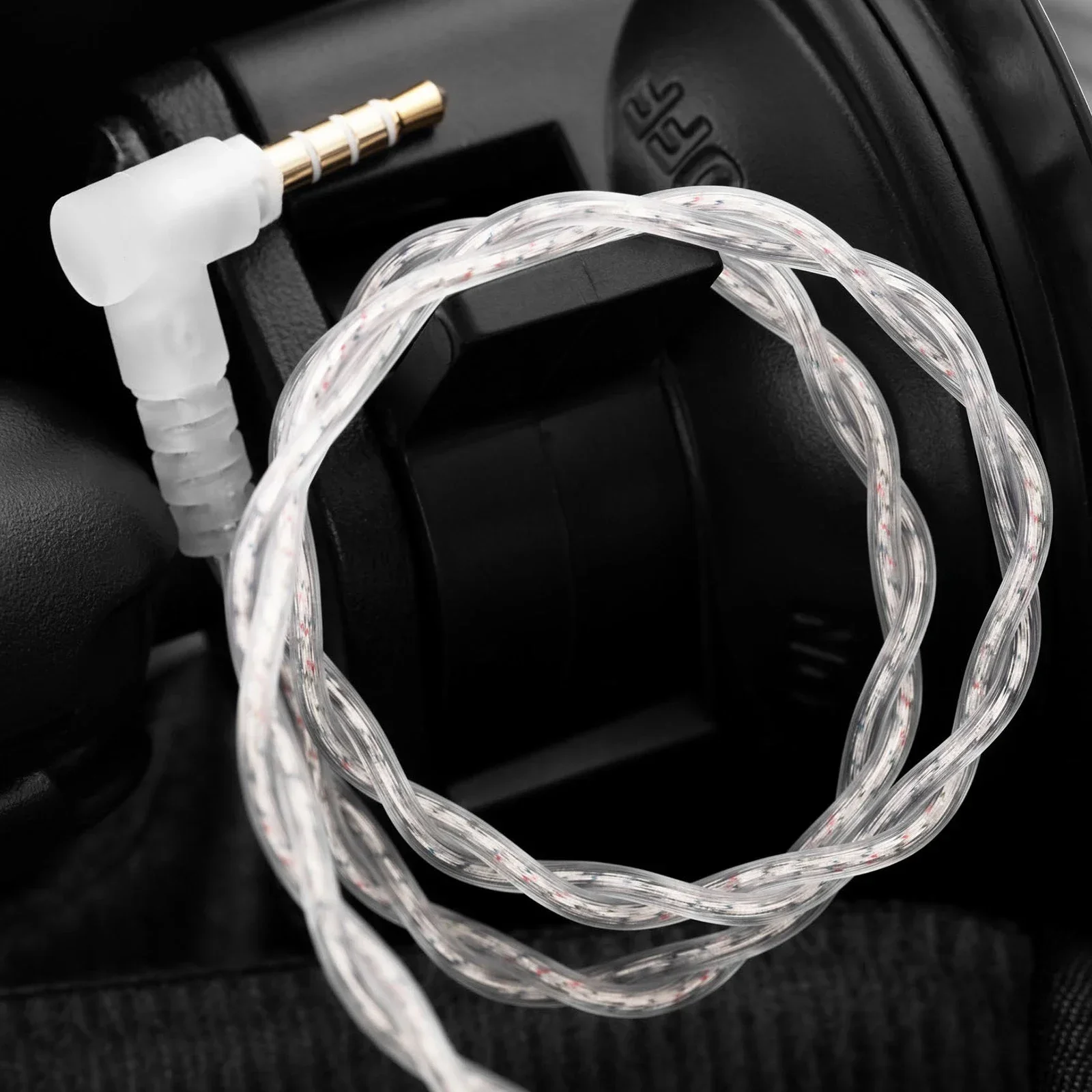 Kinera Celest Sky Wing สายหูฟัง Silver-Plated 5N OFC Handcrafted สายอัพเกรด Dual Super-Cardioid BOOM MIC