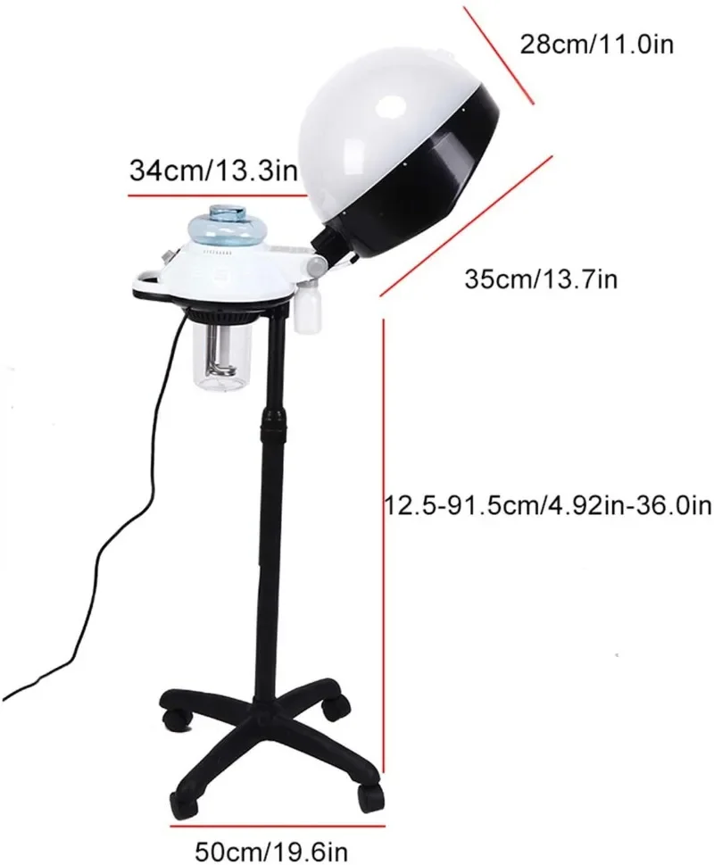 Hair Oil Treatment Machine Home Barber Shop Oil Treatment Machine Hair Steam Engine Scalp Care Nutrition Hair Evaporator