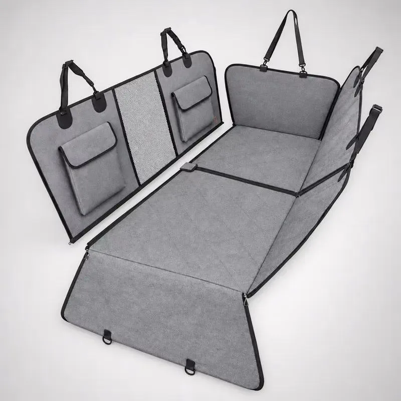 for Waterproof dog car seat cover, rear seat protective cover, hammock with mesh window