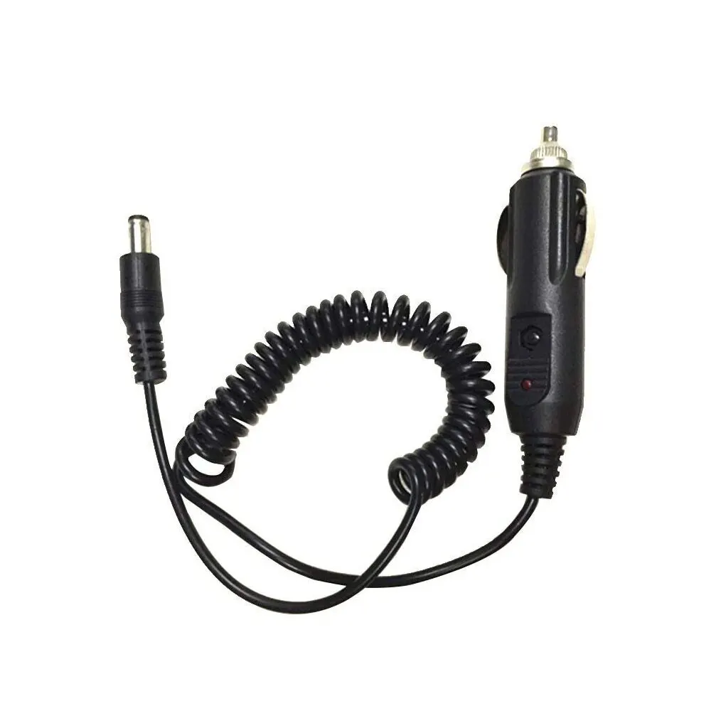 Car Lighter Slot Charger Cable Walkie Talkie Charge Base 12V DC Power Charging for Radio Cord for Baofeng UV-5R UV-5RE 5RA