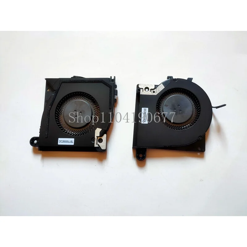 New for DELL ALIENWARE X17 R1 COOLING FAN 0J01R0 0W7KC4 A-pair DC12V