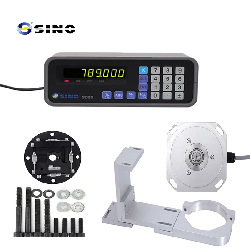 

SINO SDS3-1C 1Axis Small Size Dro Digital Readout With Ip55 Optical Linear Scale Encoder Kits For Milling/ Lathe Machine