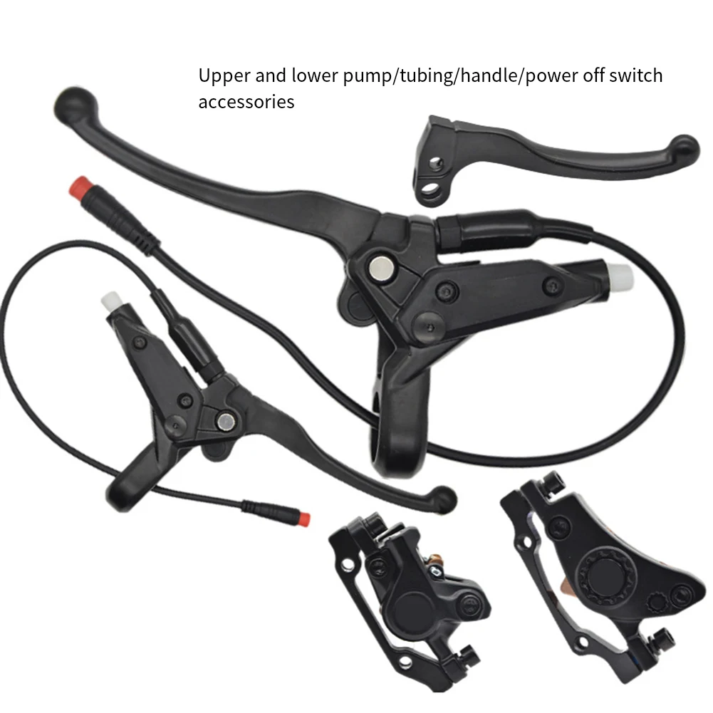 Electronic Hydraulic Brake Lever Accessories For Electric Bicycle E-Bike Scooter Parts Brake Lever Or Brake Caliper Left/right