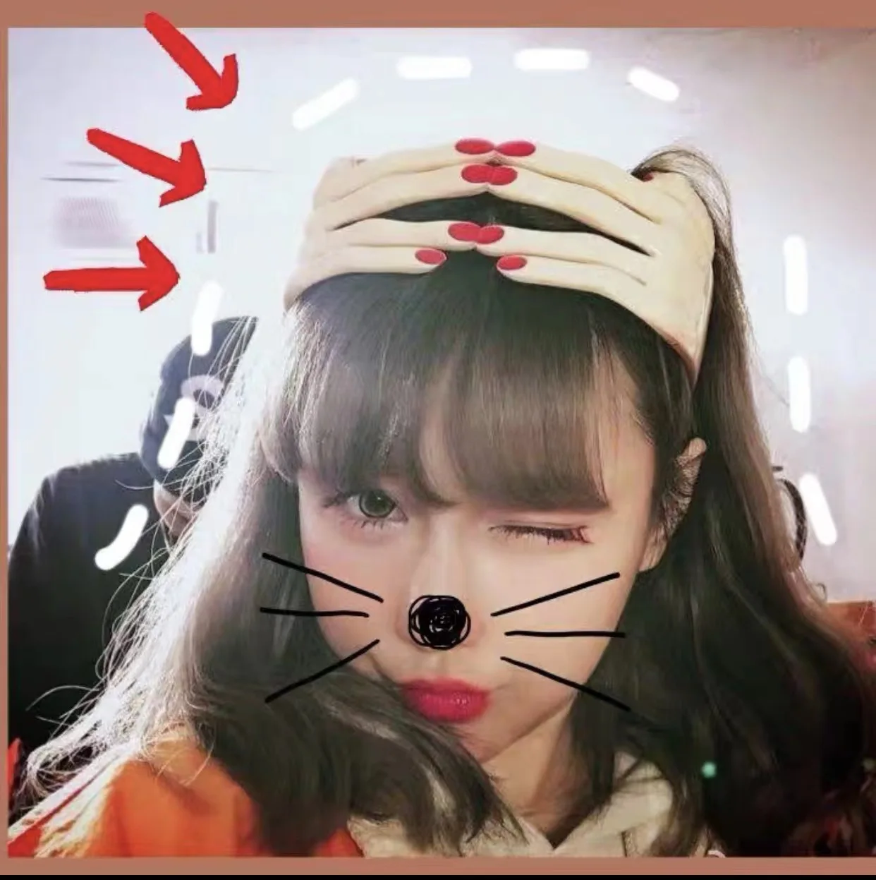 Halloween Finger Blindfold Sunglasses Creative Spoof Party Birthday Sand Sculpture Glasses Cute Funny Photo Props Role-Playing