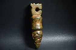 Hongshan culture meteorite artifact jade pig dragon seven star pendant
