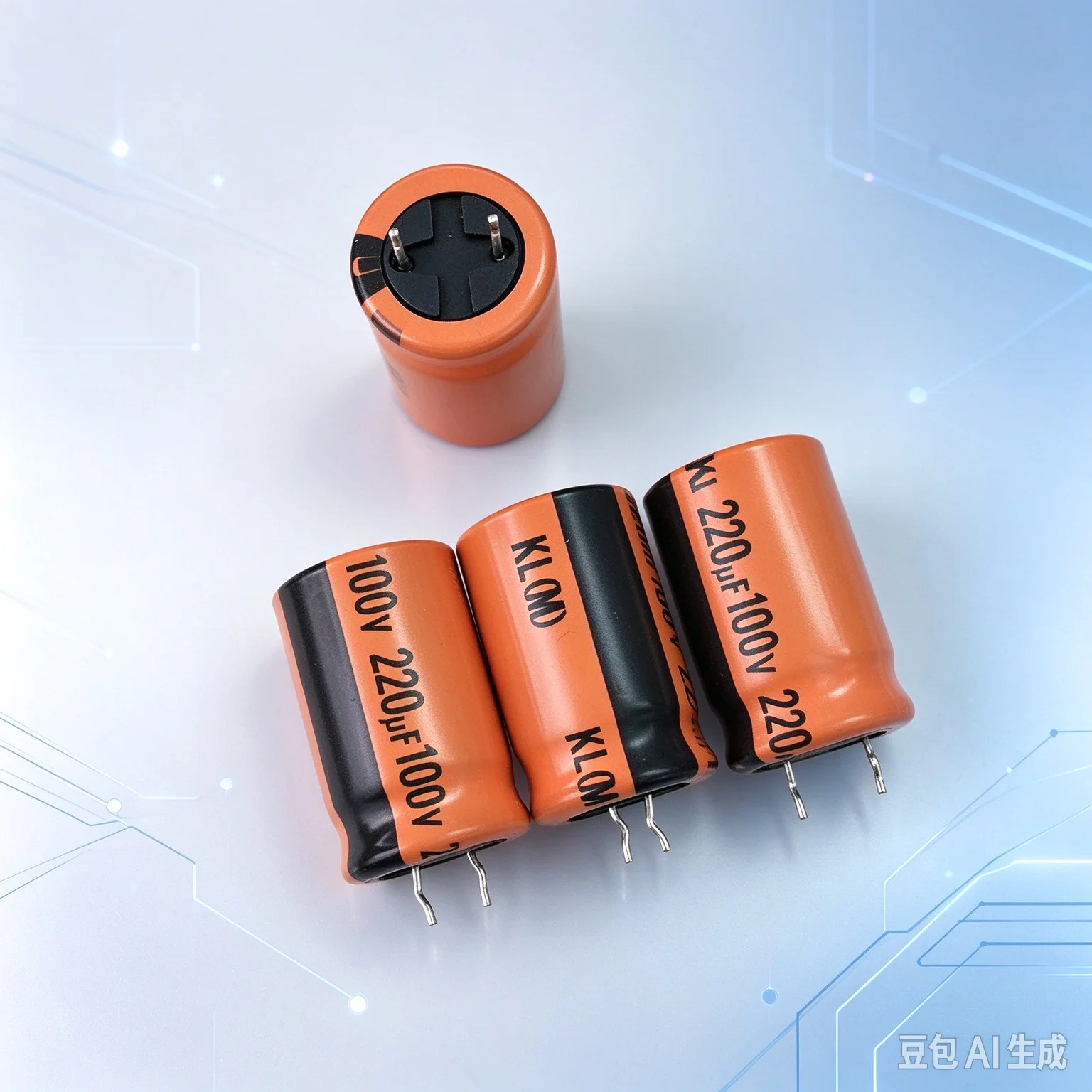 Premium for Nichicon KL 220UF 100V Audio Through-hole Electrolytic Capacitor  50pcs