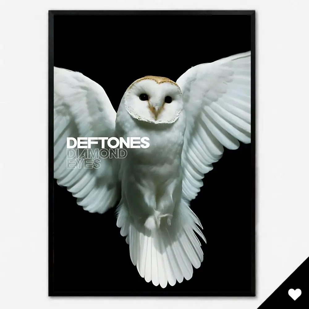 Band Metal D-Deftones Poster HD, abnehmbare Wandkunst, Geschenk für Schlafzimmer, Wohnzimmer, Studentenwohnheim, Büro, Gaming-Café, Bars – Detail 6