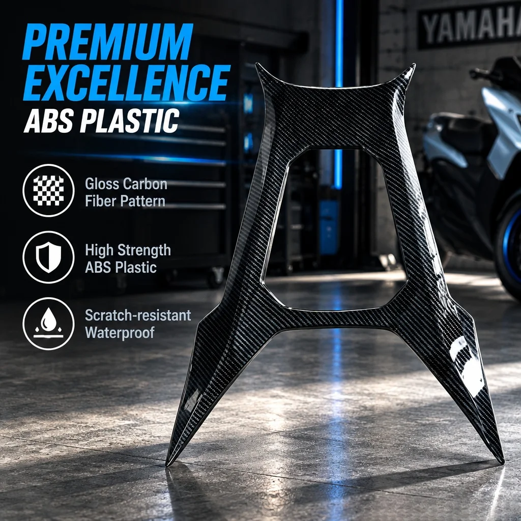 Carbon Fiber Pattern Tank Side Panel For Yamaha NVX155 V3 Aerox155 V3 2021-2025 Scooter Fairing Cover