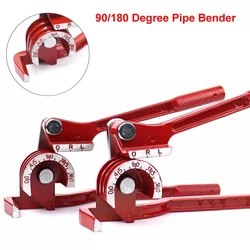 90/180 Degree Combination Tube Bender 3 In 1 Tube Bender Pipe Bending Tool Fuel Brake Pipe Tools Metric Bending Plumbing Tools