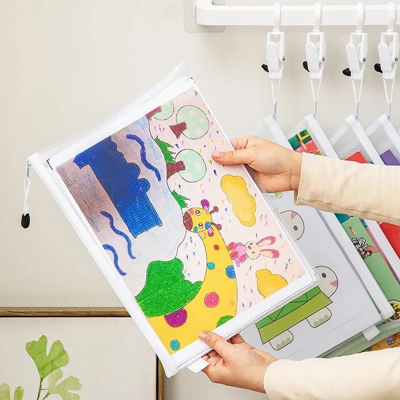 1-3 حقيبة تخزين المستندات الشفافة بنة لغز حزمة فرعية حقيبة الأطفال أكياس تخزين لعبة شبكية صغيرة الجسيمات