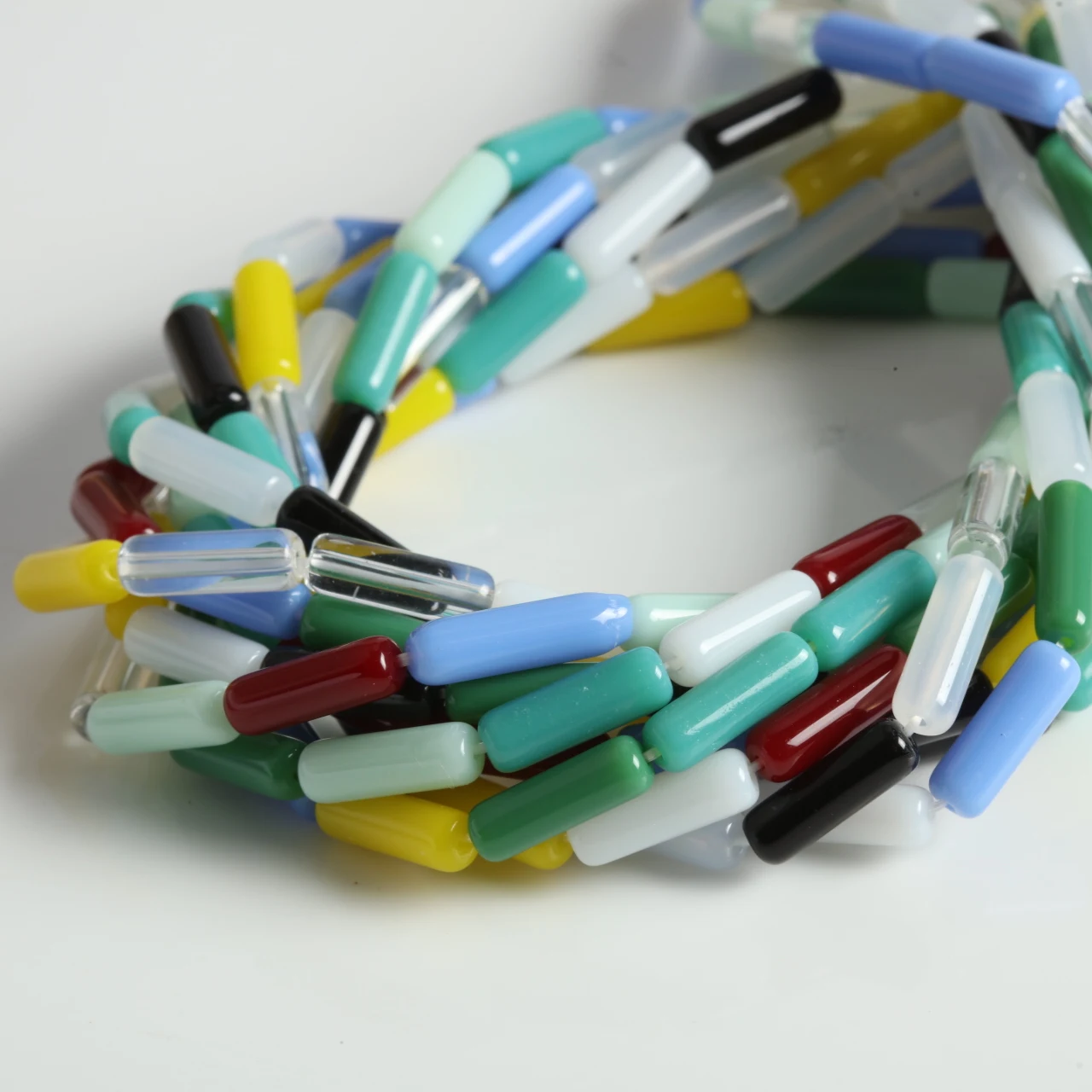 4x13mm Tube Beads For Jewelry Making Beads Separators For Bracelets Accessories Spacer Bead DIY Findings Bulk Wholesale