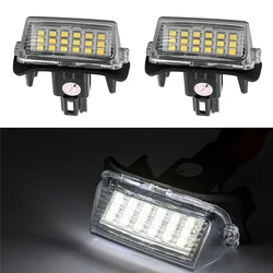 2Pcs 12V Car Rear LED License Number Plate Light Fit for Toyota GR Yaris Corolla E210 Touring Sports Yaris XP21 2020 2021 2022