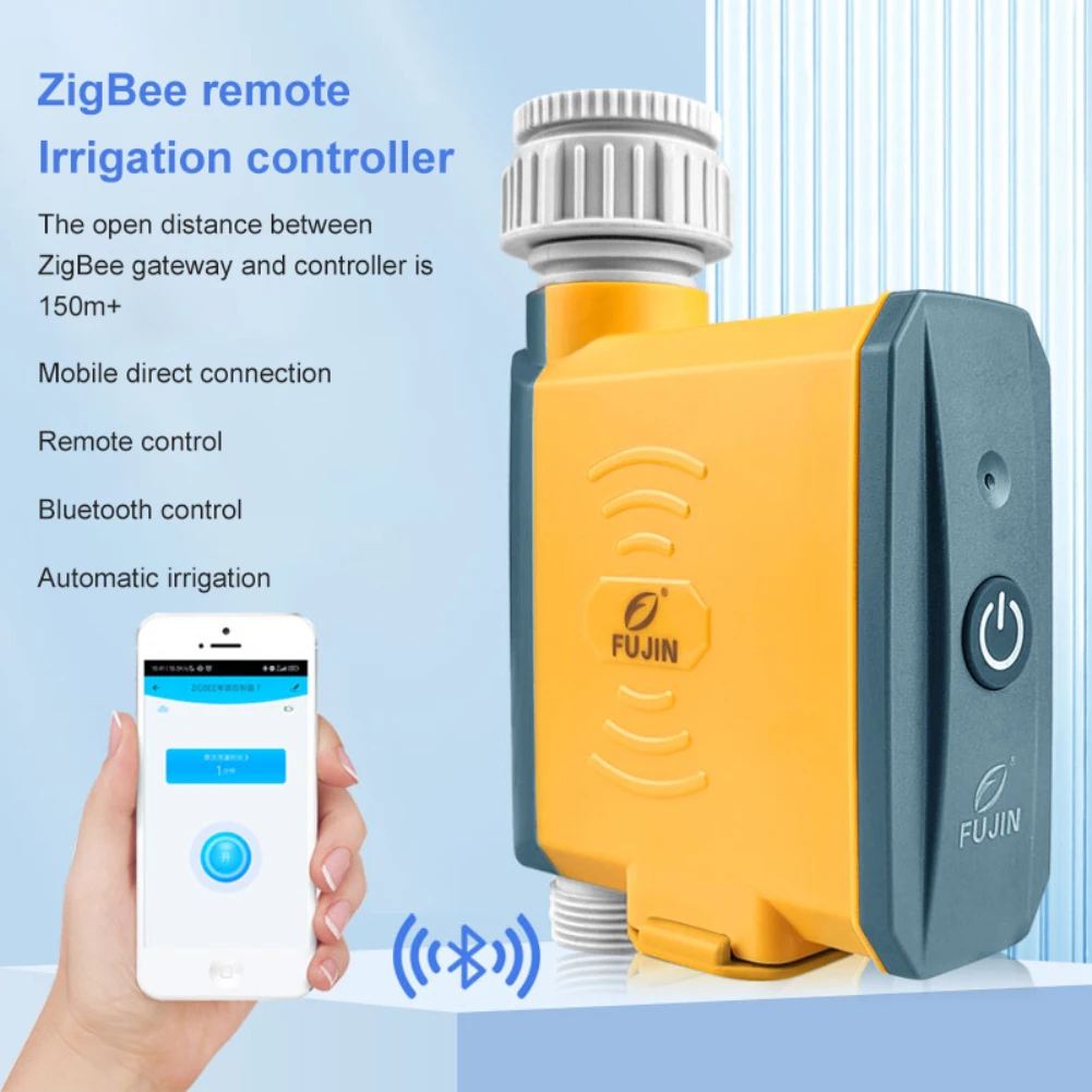 Zigbee Smart Sprinkler Drip Tuya Garden Timer Watering Controller Automatic Smart Irrigation System Supports Alexa Google Home