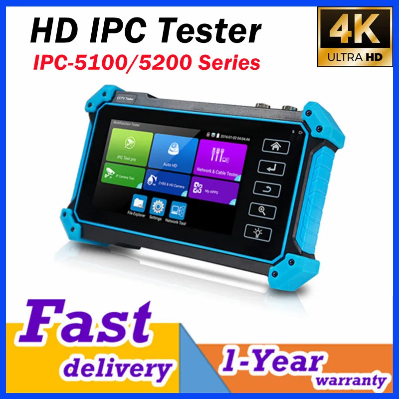 Ipc Tester ipc 5200c plus Cctv Tester Digital Rj45 Network Cable Tester Lan Cftv Camera Tester Vga Monitor Ip Camera Tester POE