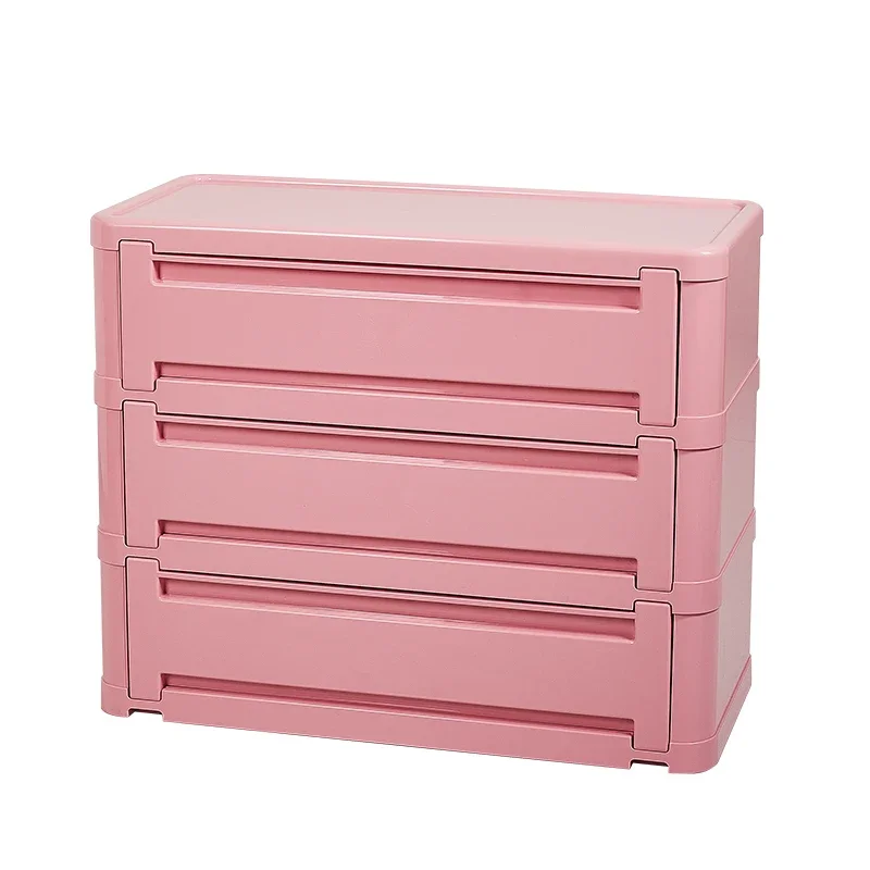 

Minimalist plastic multi-layer storage cabinet for small household storage cabinet Nordic shoe cabinet