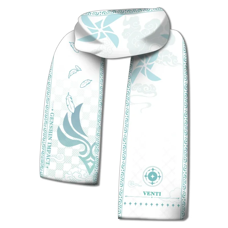 Anime Genshin Impact Cosplay Birthday Gift Scarf Keep Warm Neckerchief Comfort Withstand The Cold Autumn and Winter Fine Goods