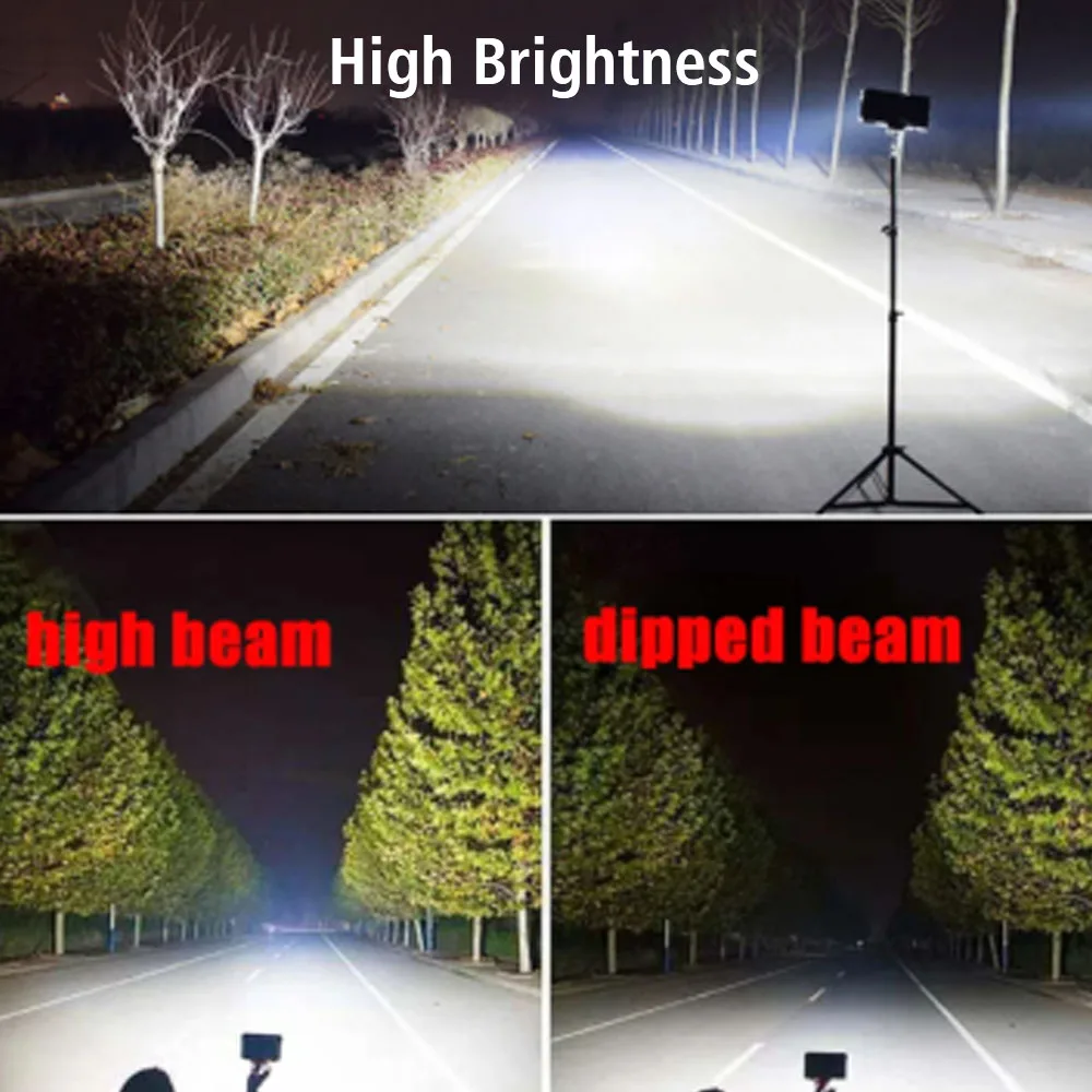 18V High Brightness LED Spotlights Torch Camping Lamp USB Chargers Emergency Lamps For Makita Li-batteries ​Working Light 8 Inch