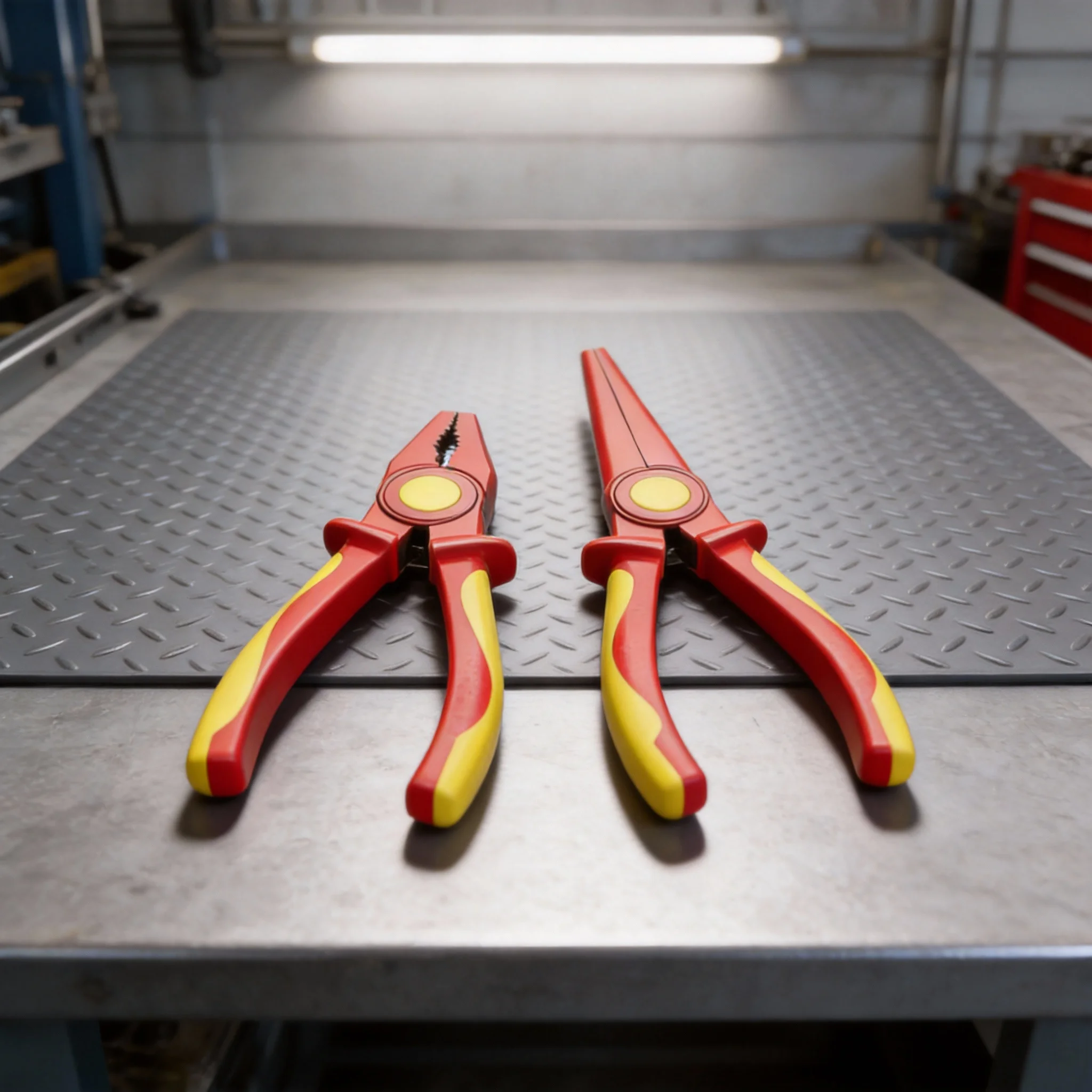 

1 шт. Клещи для резки изолированных проводов 1000В, ручной инструмент с нескользящей рукояткой для домашних электромонтажных работ, аксессуары