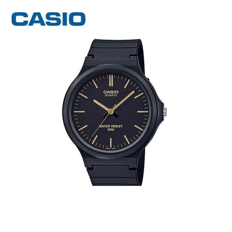 Casio MW-240 Series Men\'s Watch Pointer Series Simple Casual Large Dial Quartz Men\'s and Women\'s Watch waterproof Resin Timer