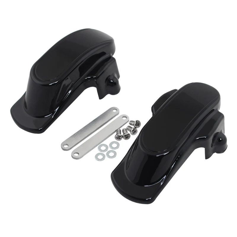 Motorcycle Black/Chrome Rear Axle Nut Covers Caps For Harley Dyna Street Bob Super Glide Low Rider Fat Bob Wide Glide 2006-2015