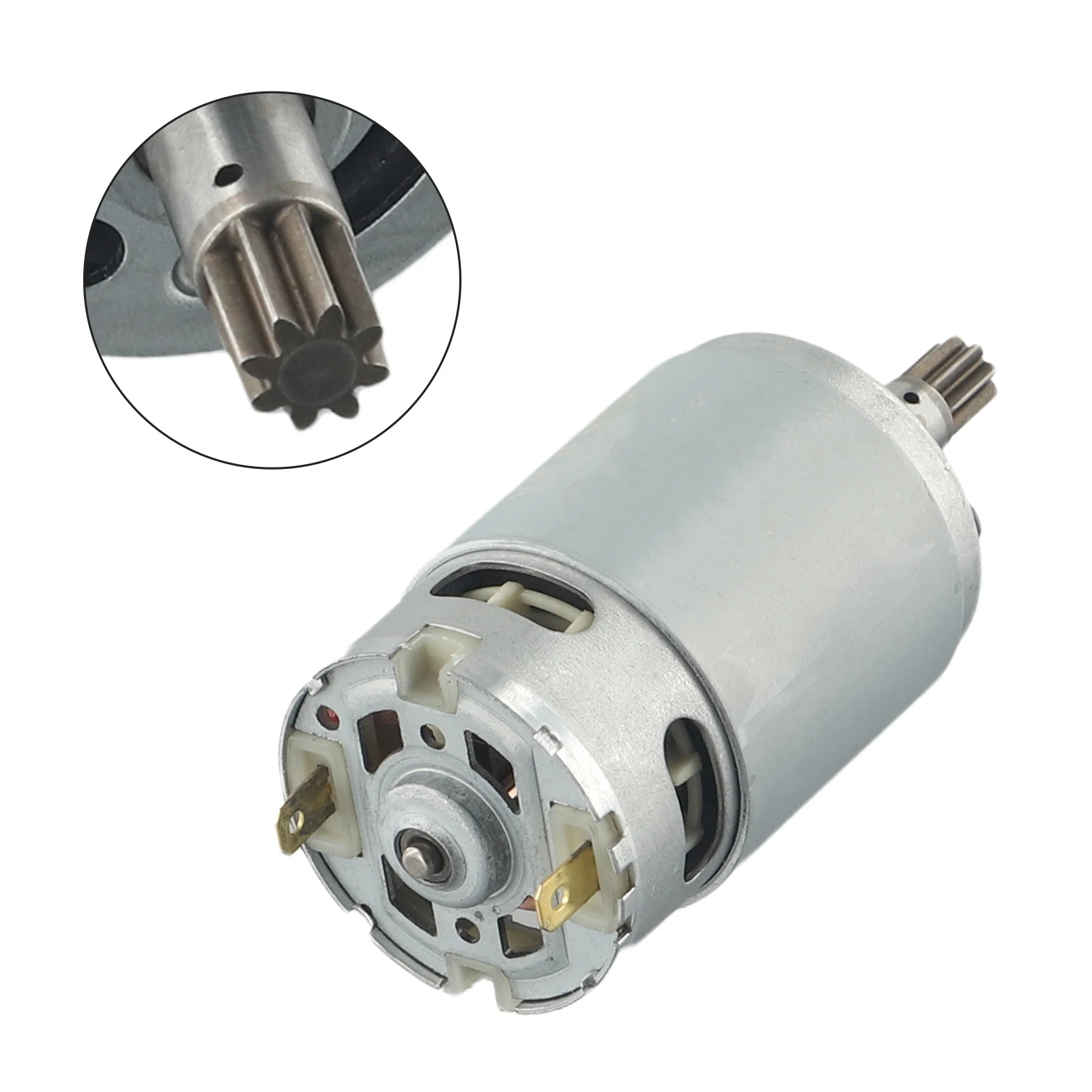 Power Tools Motor Silver Small Motor Tooth Pitch 7.7mm Easy To Use Good Performance Hot Sale Stable Characteristics