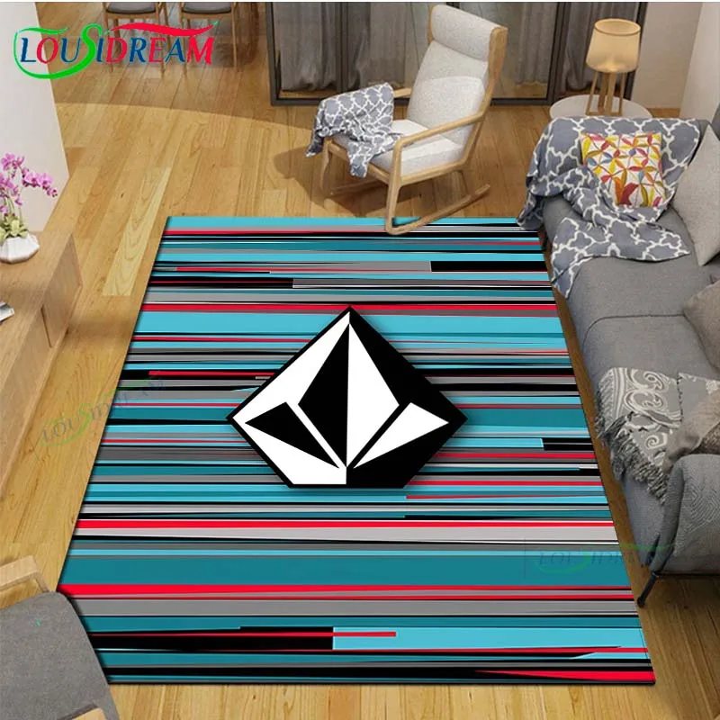 Fashion V-VOLCOMS Carpets Bedroom Becoration Living Room Decoration Carpets for Bed Room Rug Anime Rug  Area Rug