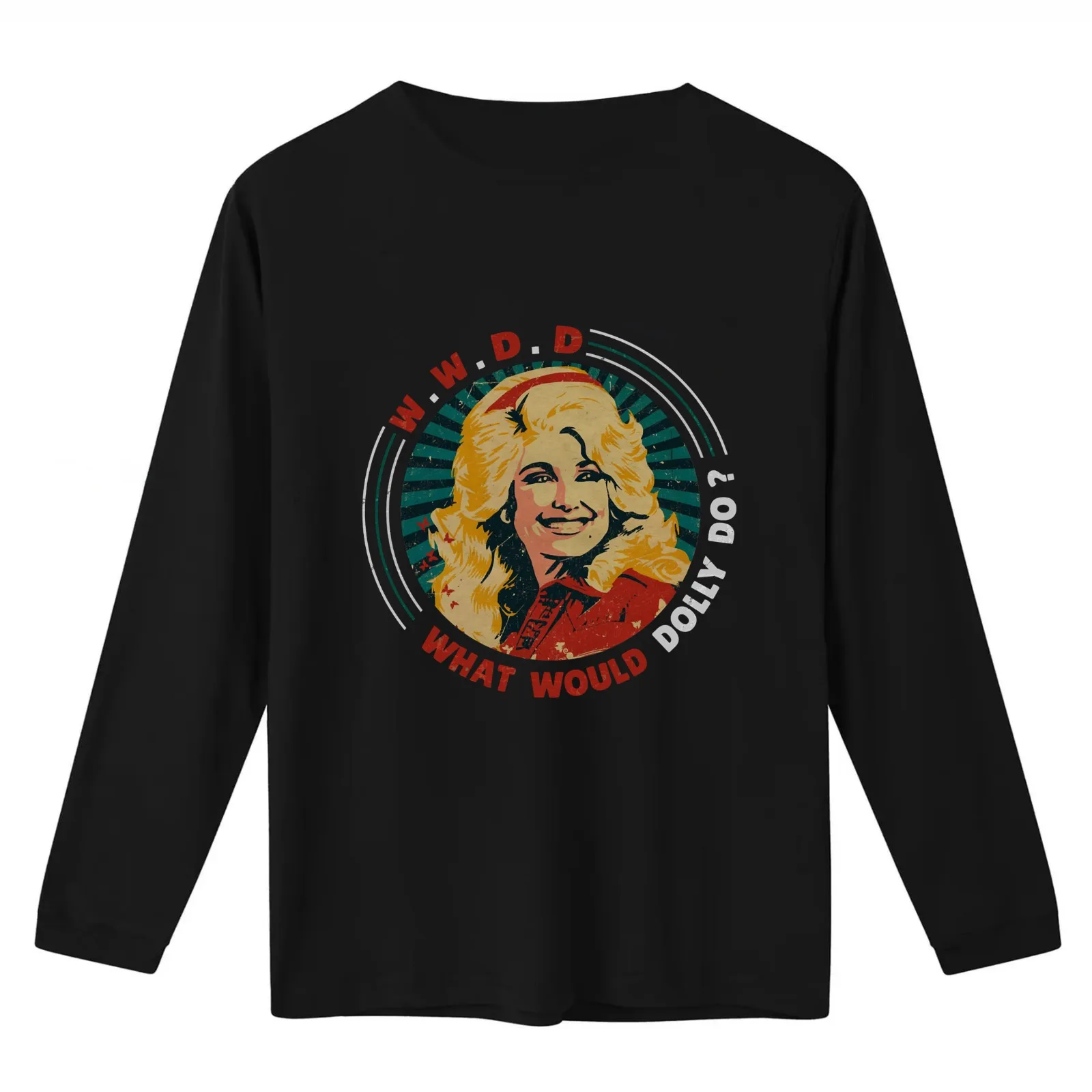 vintage Dolly Parton W.W.D.D What Would Dolly Do T-Shirt Summer Casual Cotton Tee Oversized Streetwear Tops Unisex Men Women