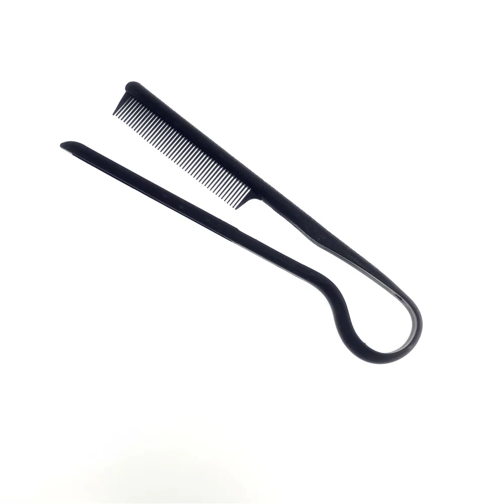 1Pc Nuttig Haar Rechtzetten Salon Kam Kappers Glad Tool Houden Tang Haar Styling Tools Voor Vrouwen Haar Borstel Stijltang