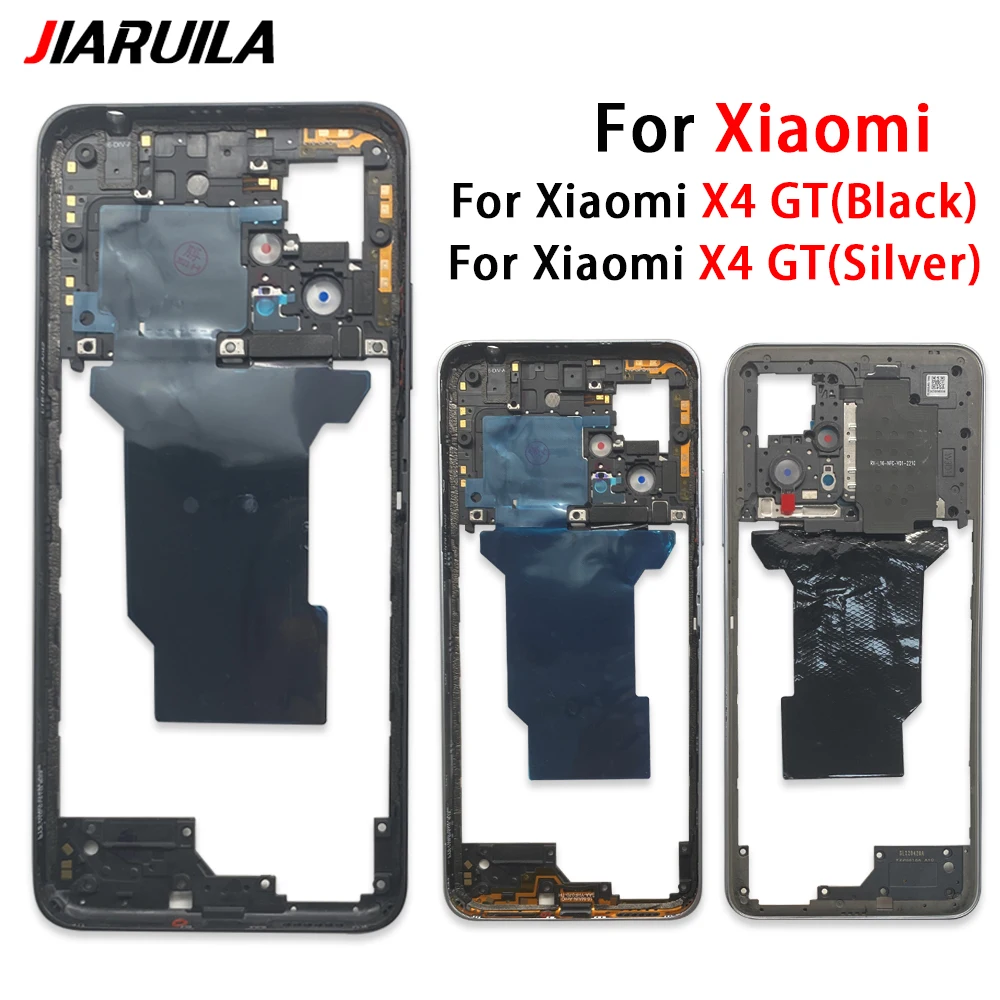 Middle Frame Bezel Middle Plate Plastic Replacement Part For Xiaomi Poco X3 X4 GT X5 Pro 5G Middle Frame