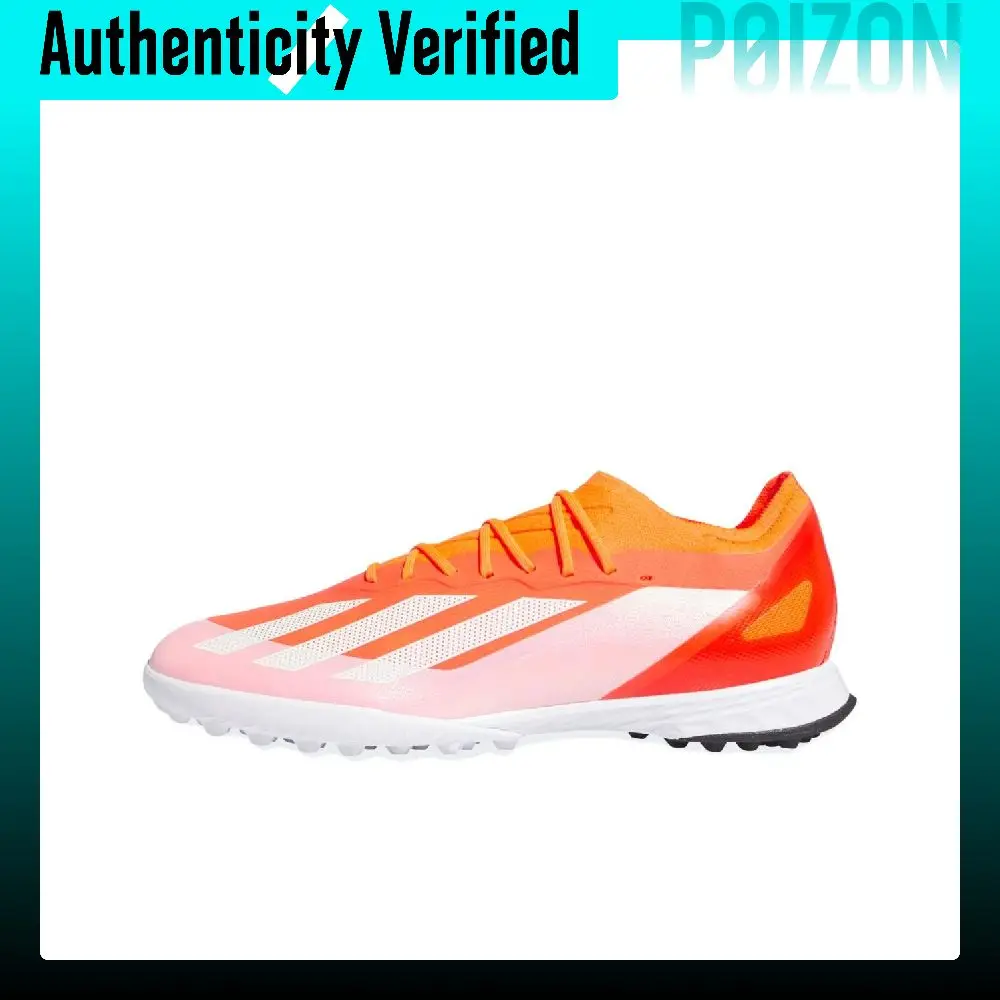 Adidas X Crazyfast.3 HG Hard Ground Artificial Turf Cushioning Slip Resistant Abrasion Resistant Soccer Shoes Men's IF0663