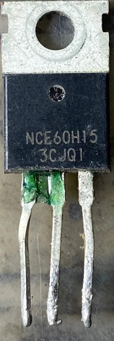 Used  5pcs NCE60H15 TO-220 In Stock Original disassembly