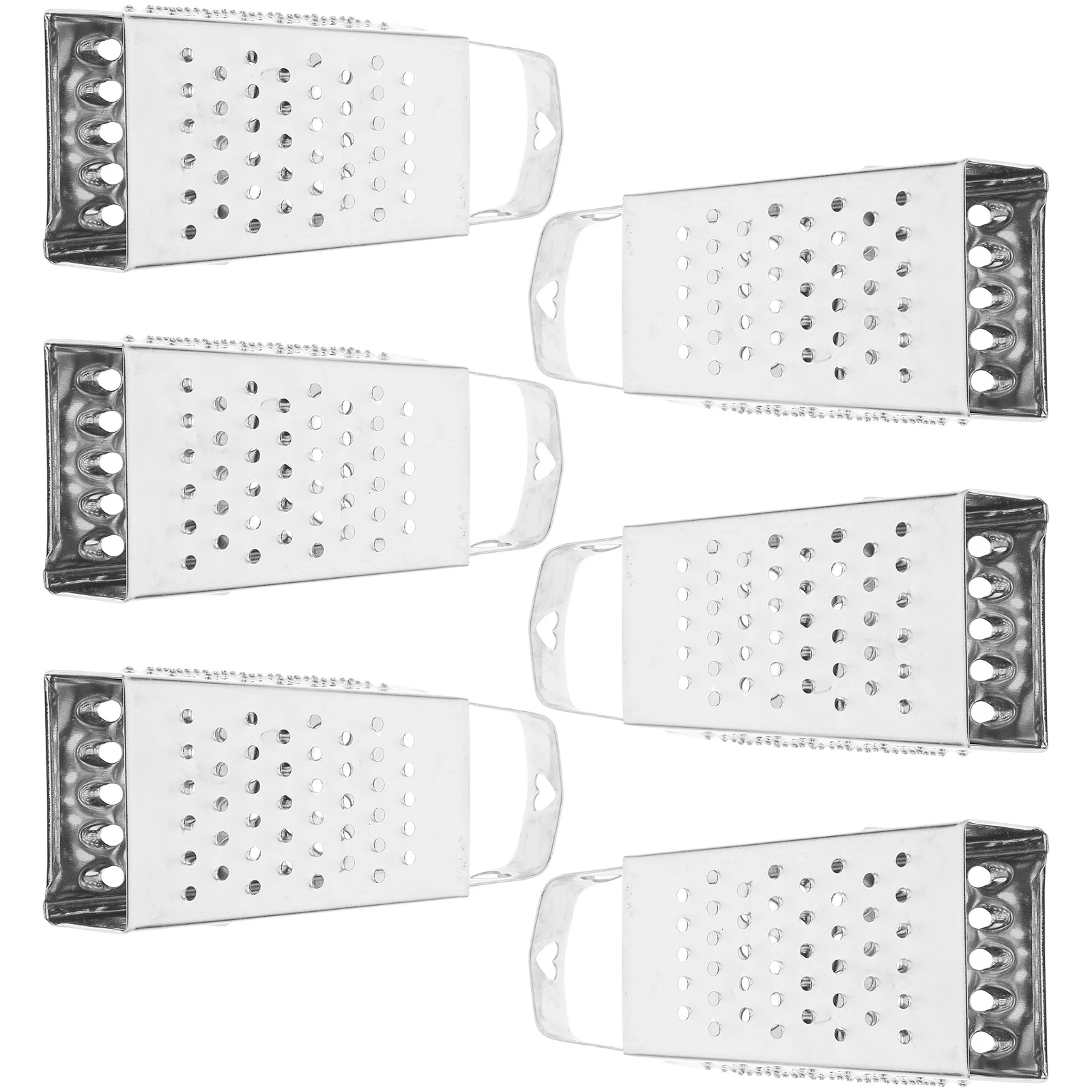 

6 Pcs Cheese Grater Ginger Tool Graters Counter Top Grader for Kitchen Potato Cutter