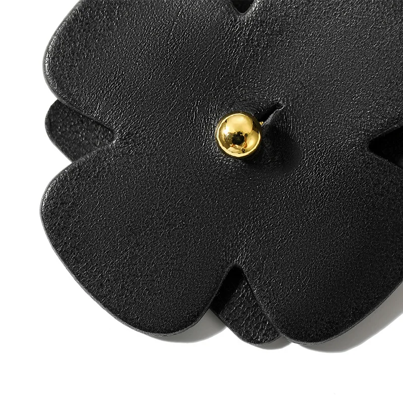 1 Para Pierwszej Klasy Skórzanych Uchwytów Bocznych z Licowej Skóry Bydlęcej do Torebki Projektanta, Paska na Ramię, Ochraniacz Pierścienia do Noszenia, Podkładka Ochronna